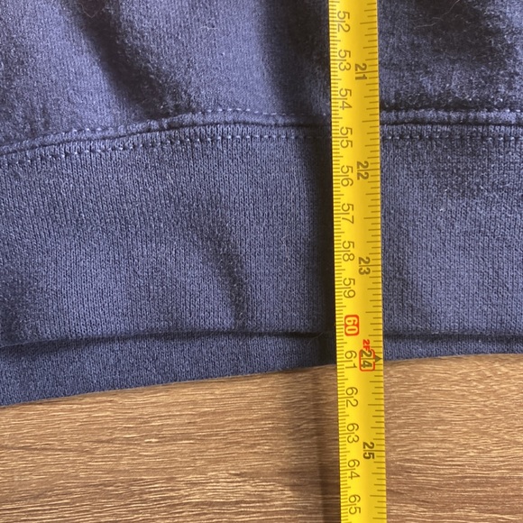 Unisex Large Navy & Gold Jerzees Oxford University  Crew Sweater - Picture 6 of 11